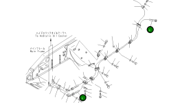 Шланг 07621-00538 Komatsu