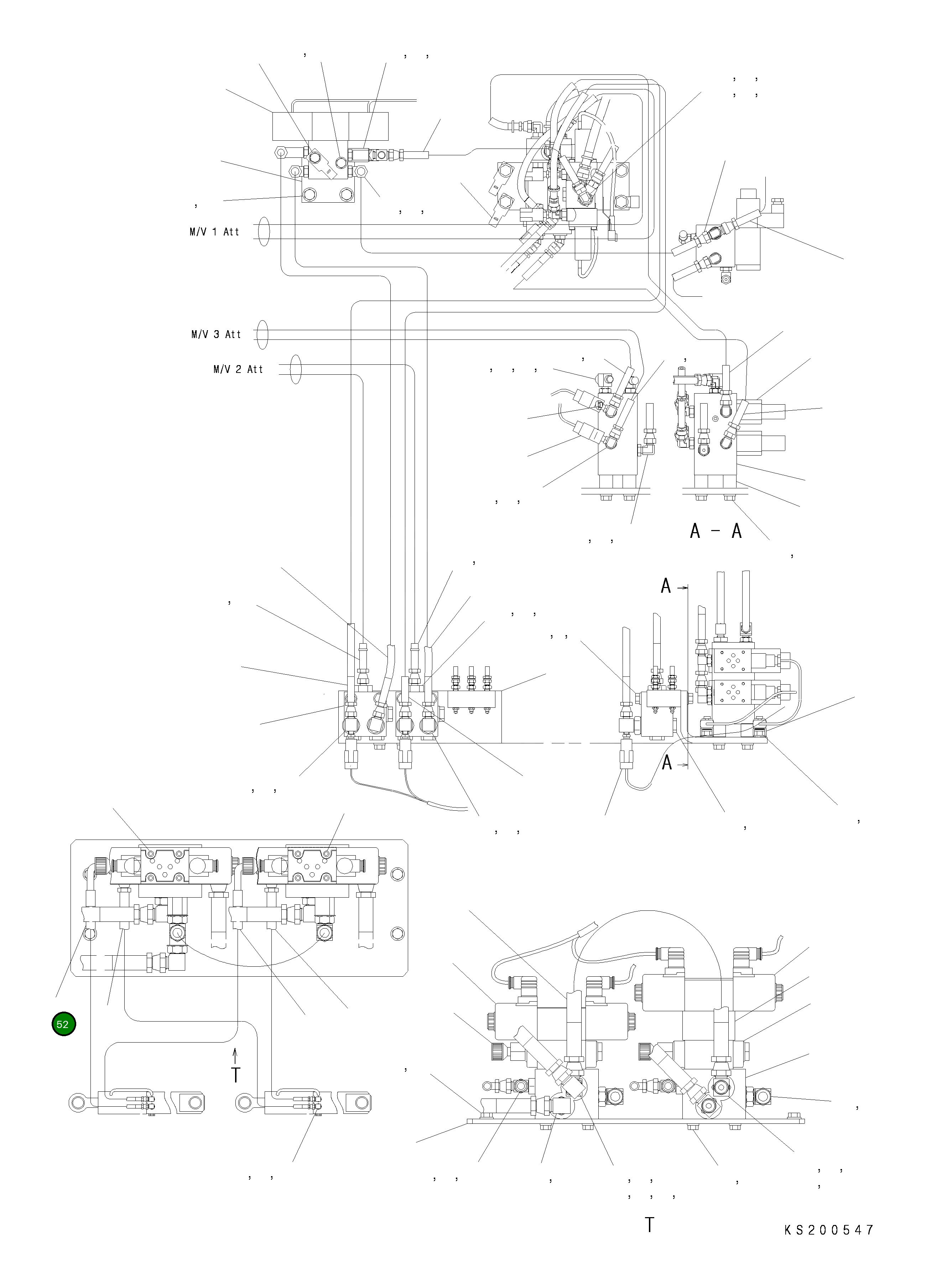 Шланг 206-62-KC310 Komatsu