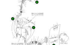 Шланг 208-62-K1160 Komatsu