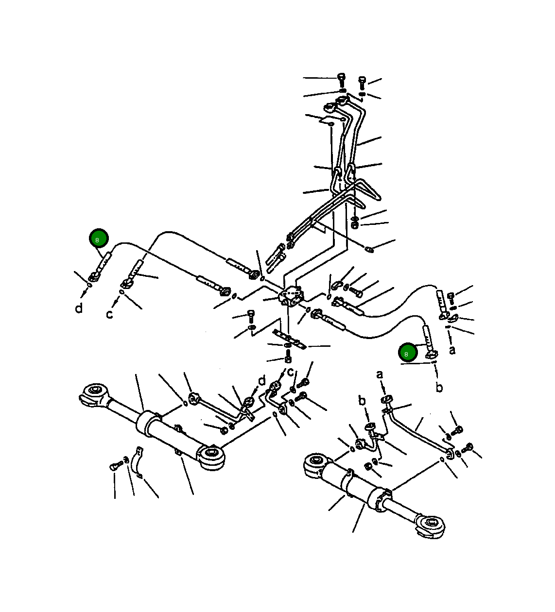 Шланг 07088-40607 Komatsu
