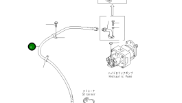 Шланг 07624-00519 Komatsu