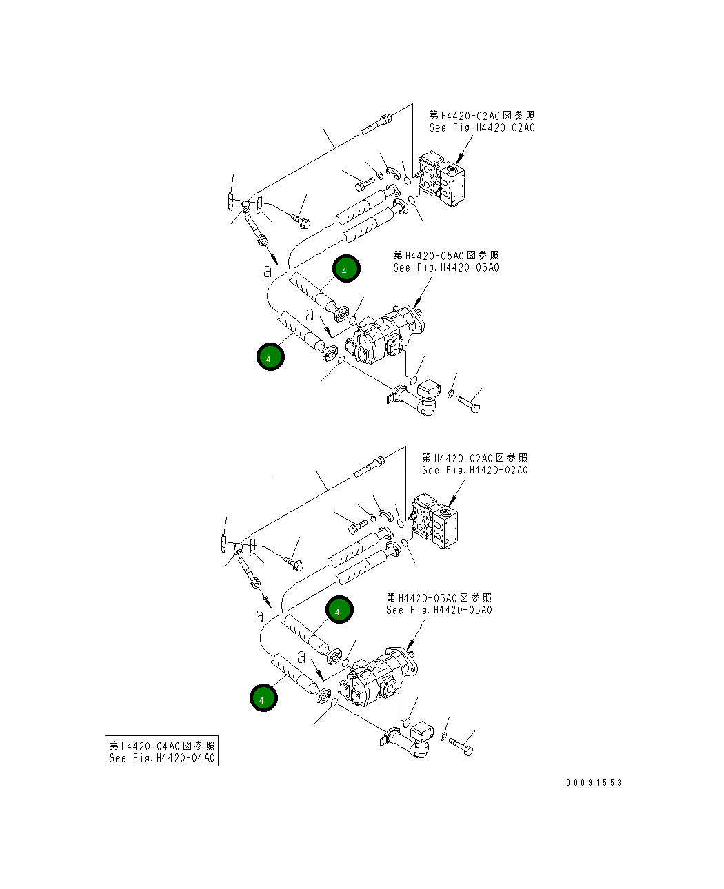 Шланг 07122-02014 Komatsu