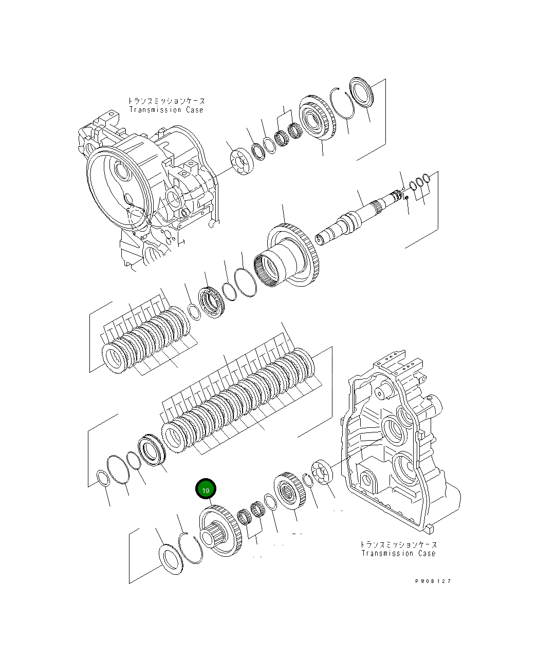 Шестерня,2ND 714-23-12451 Komatsu