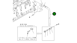 Шланг 07286-01978 Komatsu