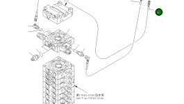 Шланг 20W-916-2130 Komatsu