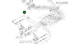 Шланг 02766-004A9 Komatsu