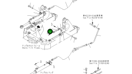 Шланг 02765-B0323 Komatsu