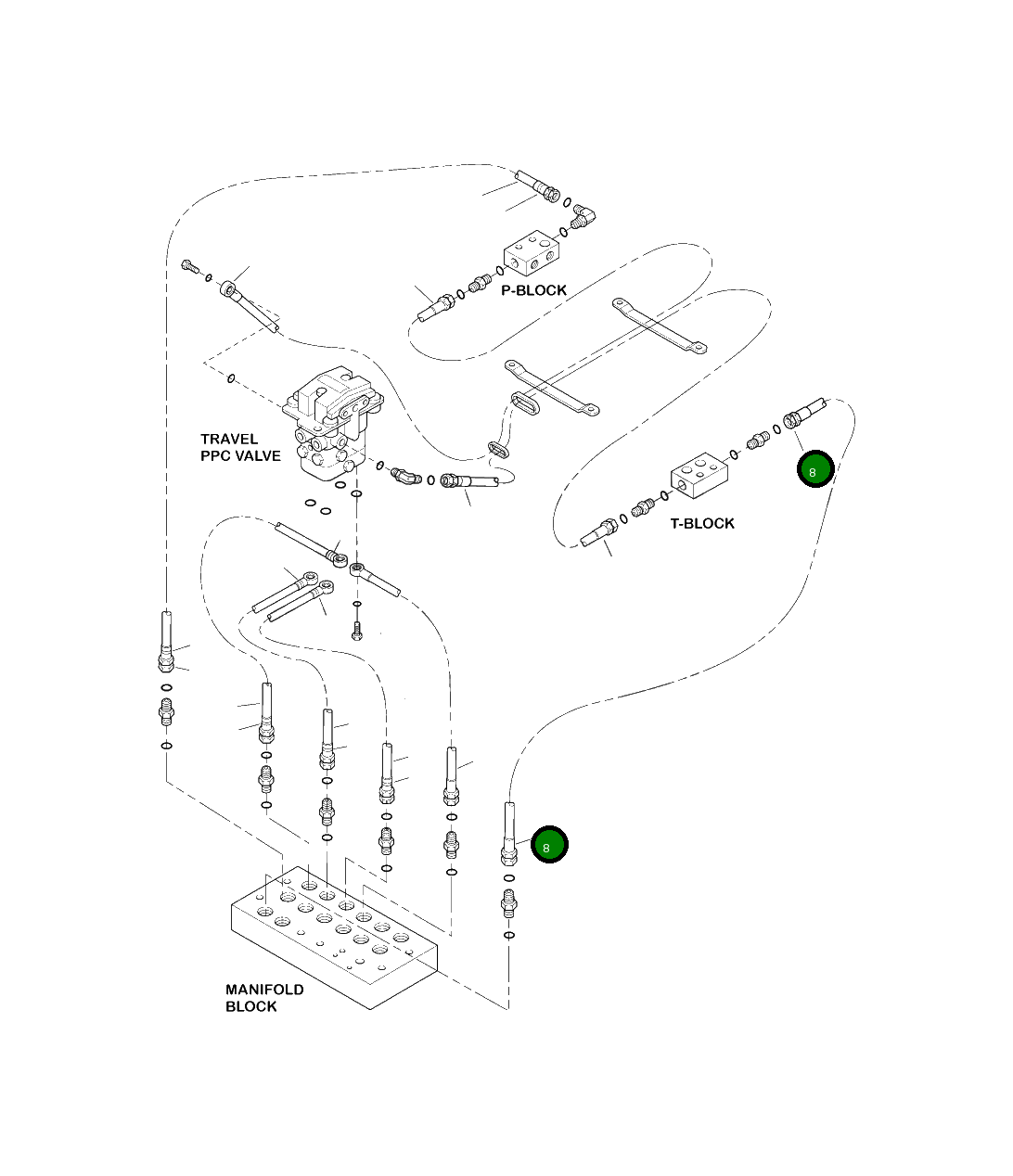 Шланг 207-62-A3510 Komatsu