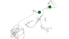 Шланг 104-40-58540 Komatsu