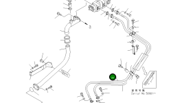 Шланг 07297-01426 Komatsu