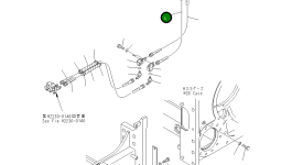 Шланг 134-62-61511 Komatsu