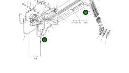 Шланг 20U-957-3160 Komatsu