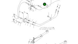 Шланг 02766-B03A9 Komatsu