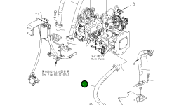 Шланг 209-62-43160 Komatsu