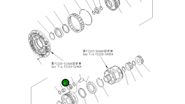 Шестерня 14X-15-22421 Komatsu