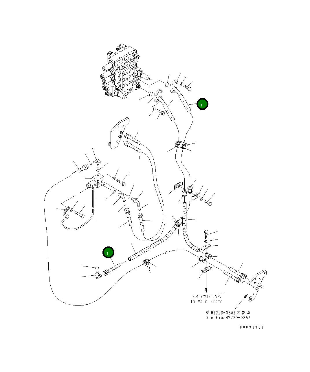 Шланг 14Y-62-31230 Komatsu