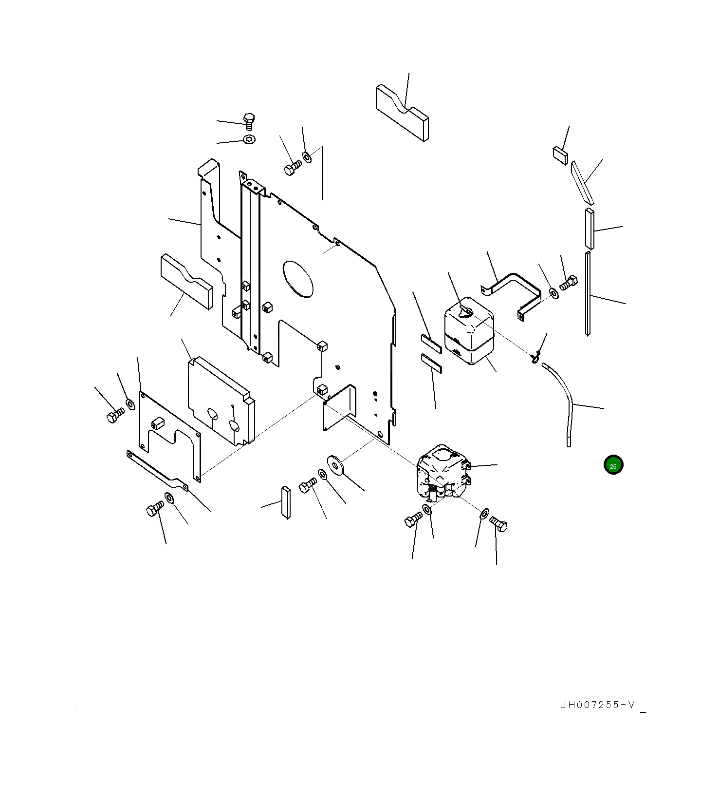 Шланг 20Y0341880 Komatsu
