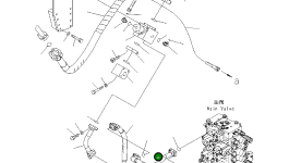 Шланг 208-62-72750 Komatsu