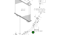 Шланг 195-03-58180 Komatsu