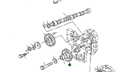 Шестерня 4906725M91 Komatsu