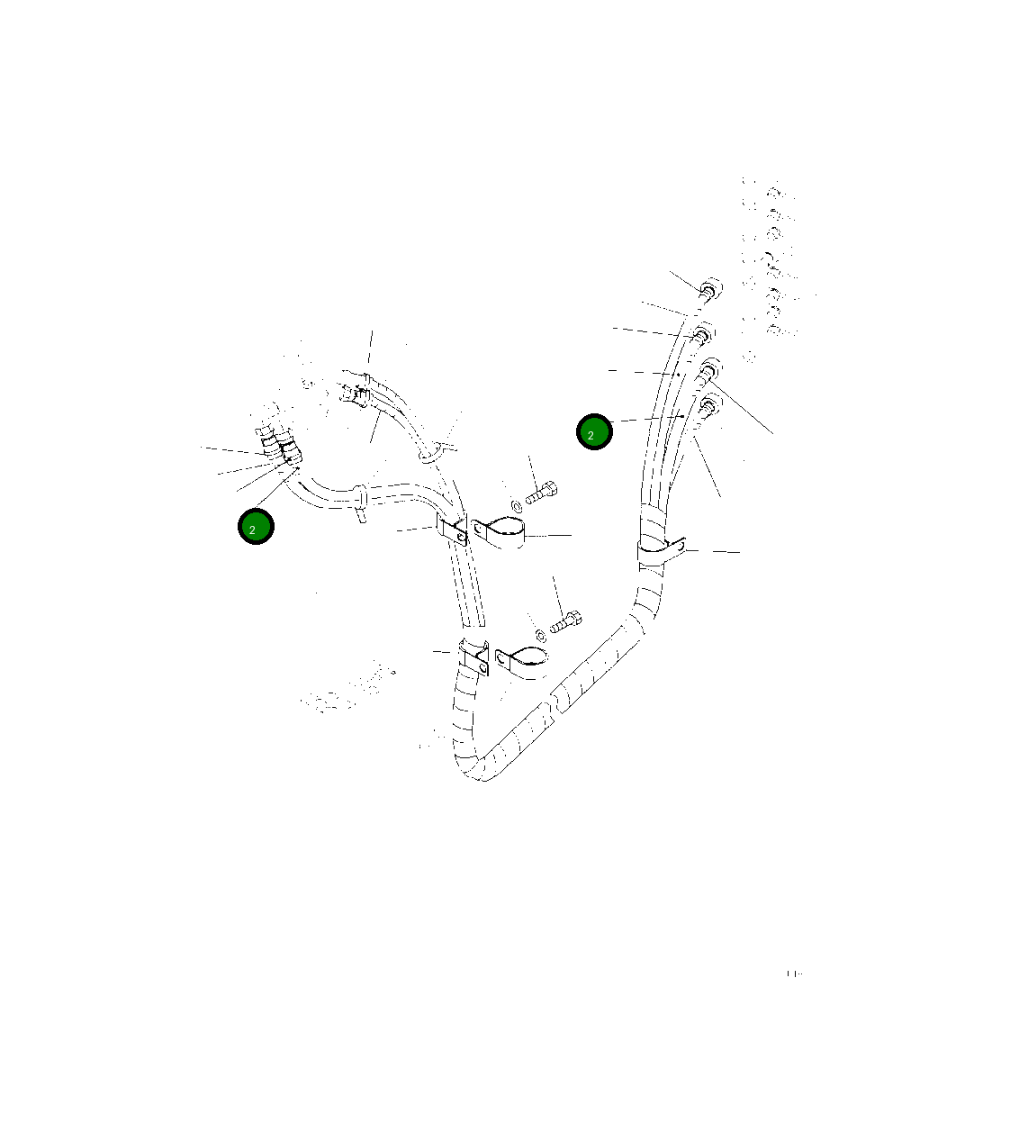 Шланг 208-62-27320 Komatsu