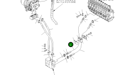 Шланг 07083-01016 Komatsu