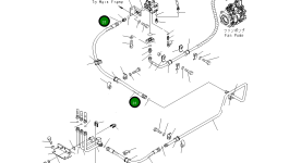 Шланг 154-03-76290 Komatsu
