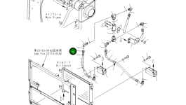 Шланг 154-03-76850 Komatsu