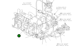Шланг 20U-62-23122 Komatsu