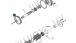 Шестерня 423-15-13231 Komatsu