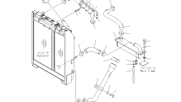 Шланг 14X-01-35551 Komatsu
