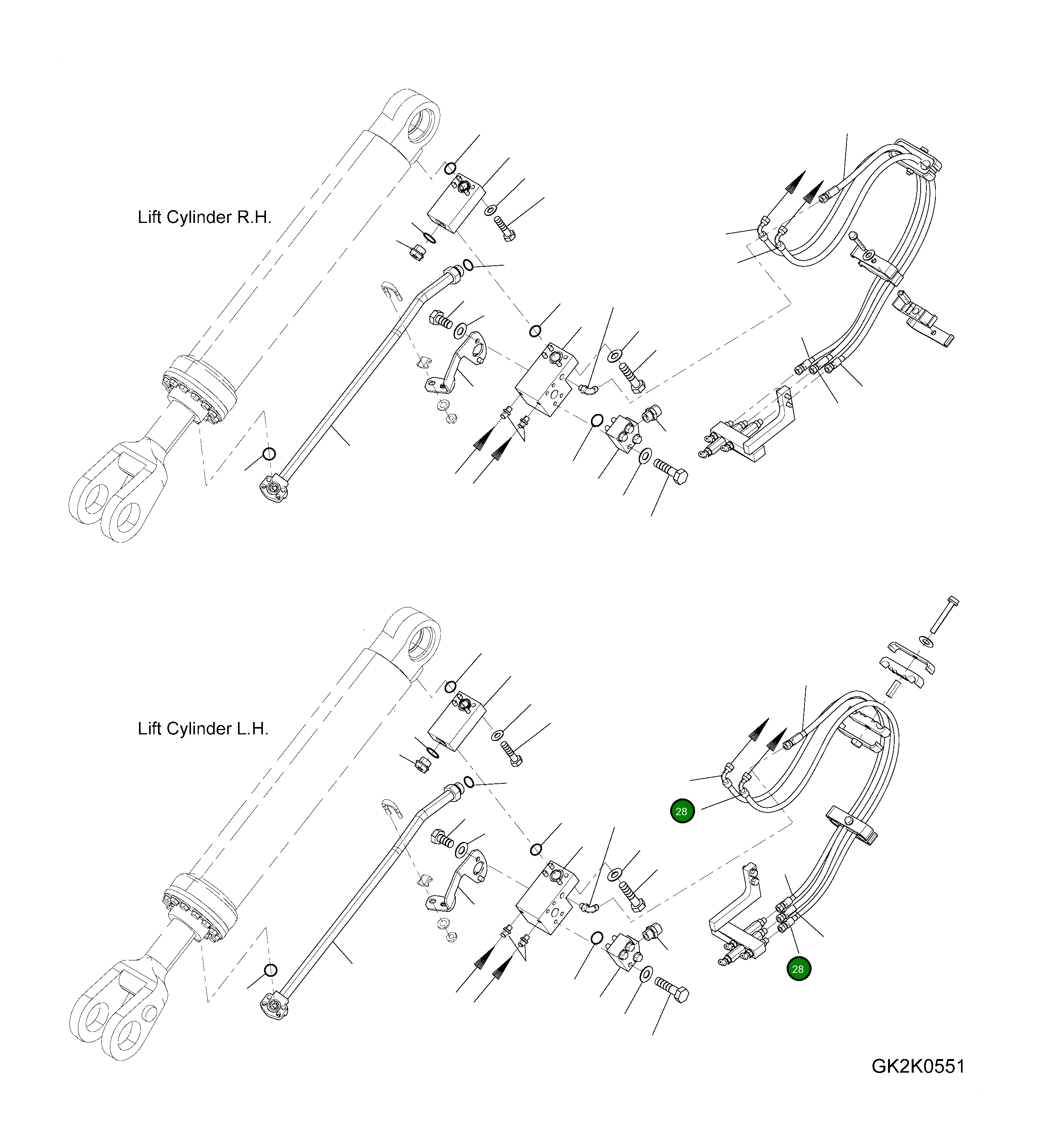 Шланг 02761-00230 Komatsu