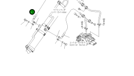 Шланг 07124-110A9 Komatsu