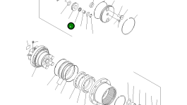 Шестерня FUFRP-1655-07 Komatsu