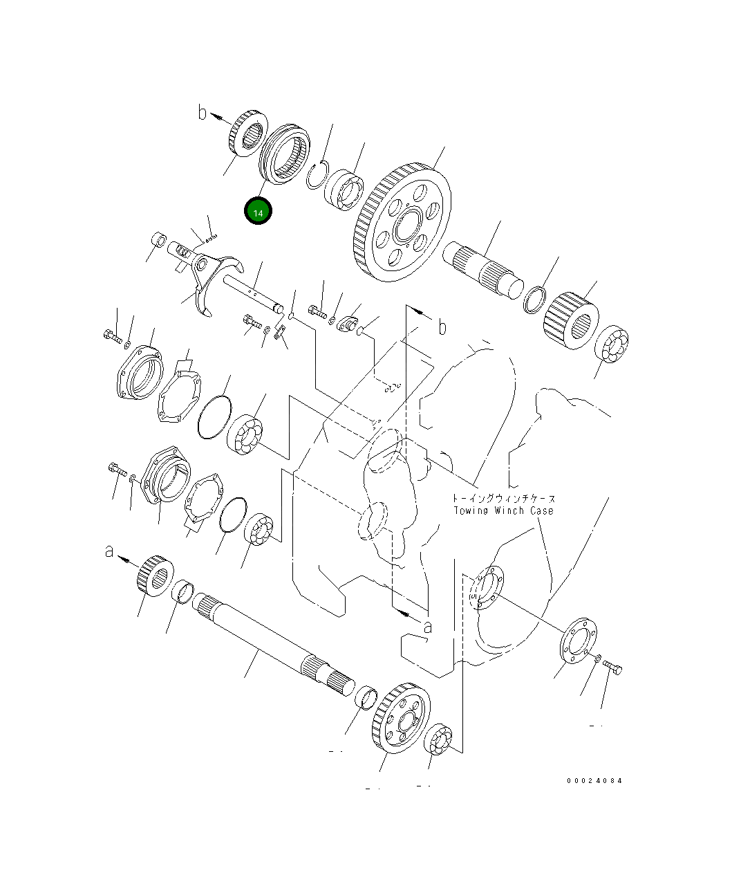 Шестерня 144-947-4120 Komatsu