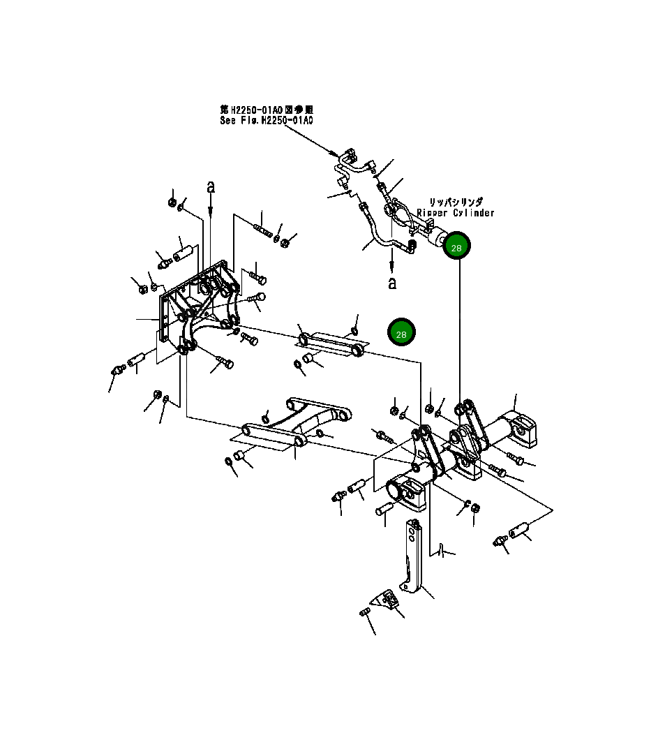Шланг 02765-003A6 Komatsu