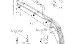 Шланг 20E-62-K2470 Komatsu