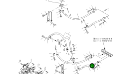 Шланг 07083-01419 Komatsu