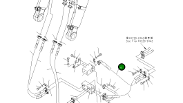 Шланг 20K-62-36230 Komatsu