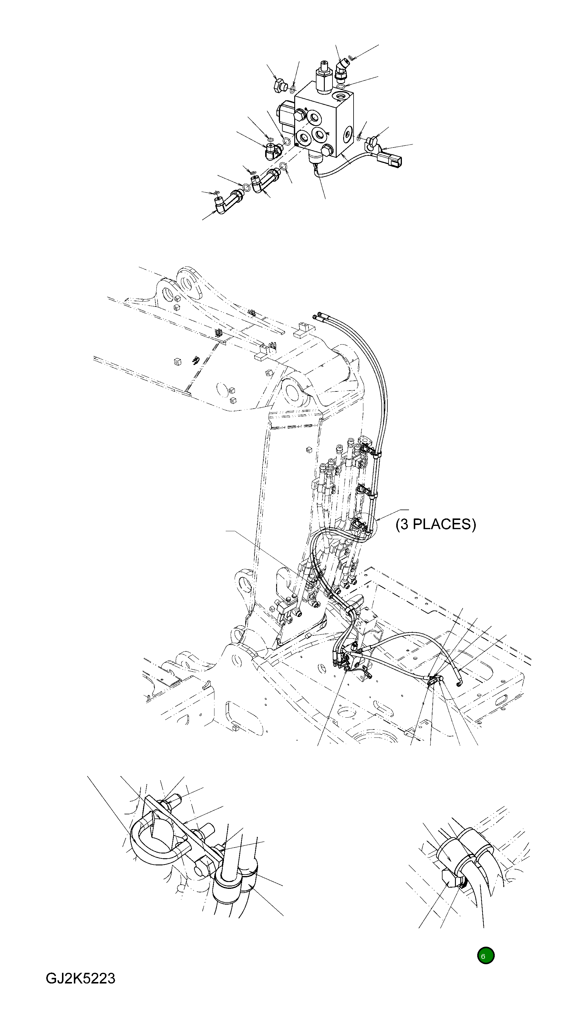 Шланг 02777-00232 Komatsu