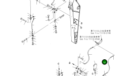 Шланг 20K-62-37250 Komatsu
