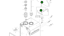 Шланг 07261-31431 Komatsu