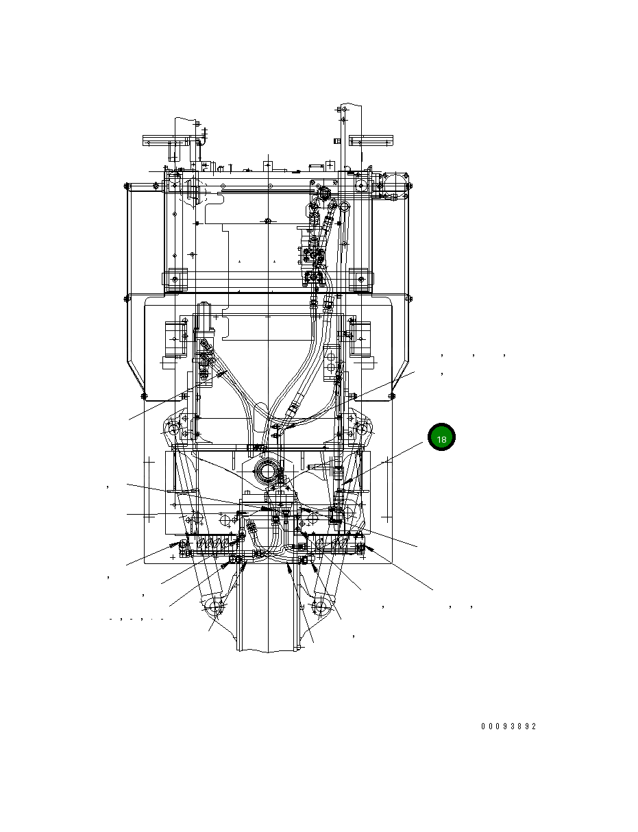 Шланг 07260-43218 Komatsu