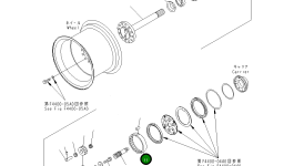 Шестерня 415-22-22540 Komatsu