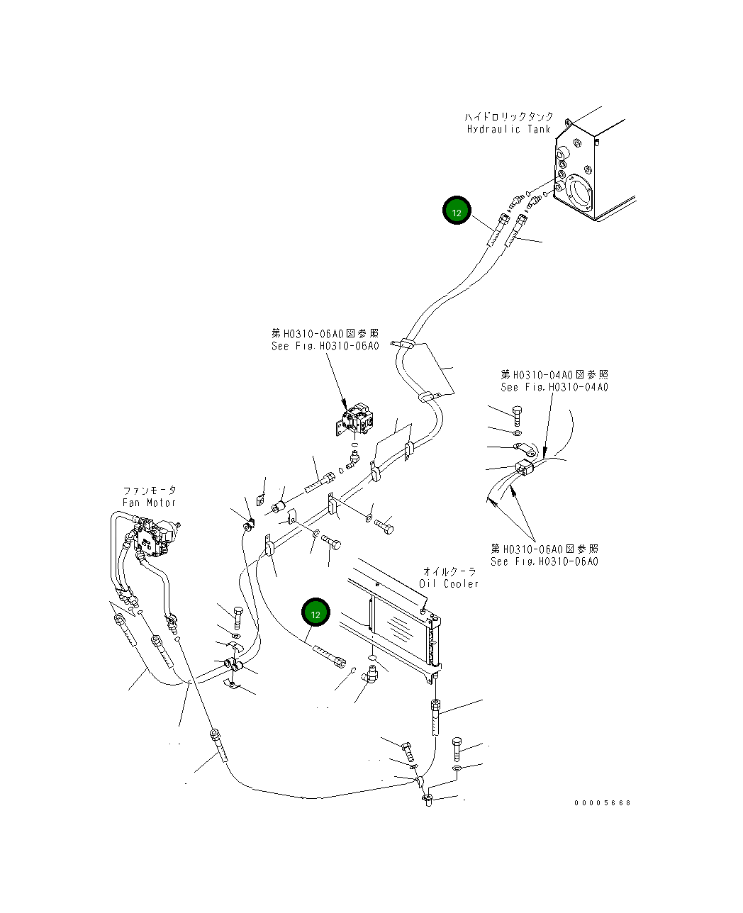 Шланг 14X-62-32811 Komatsu