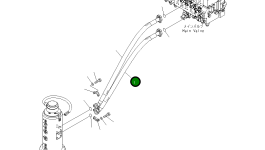 Шланг 20K-62-31880 Komatsu