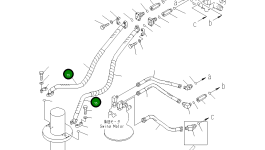 Шланг 20E-62-K8920 Komatsu