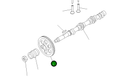 Шестерня YM129350-14100 Komatsu