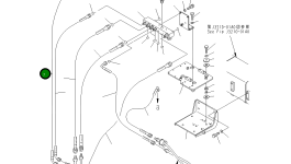 Шланг 02767-005A9 Komatsu