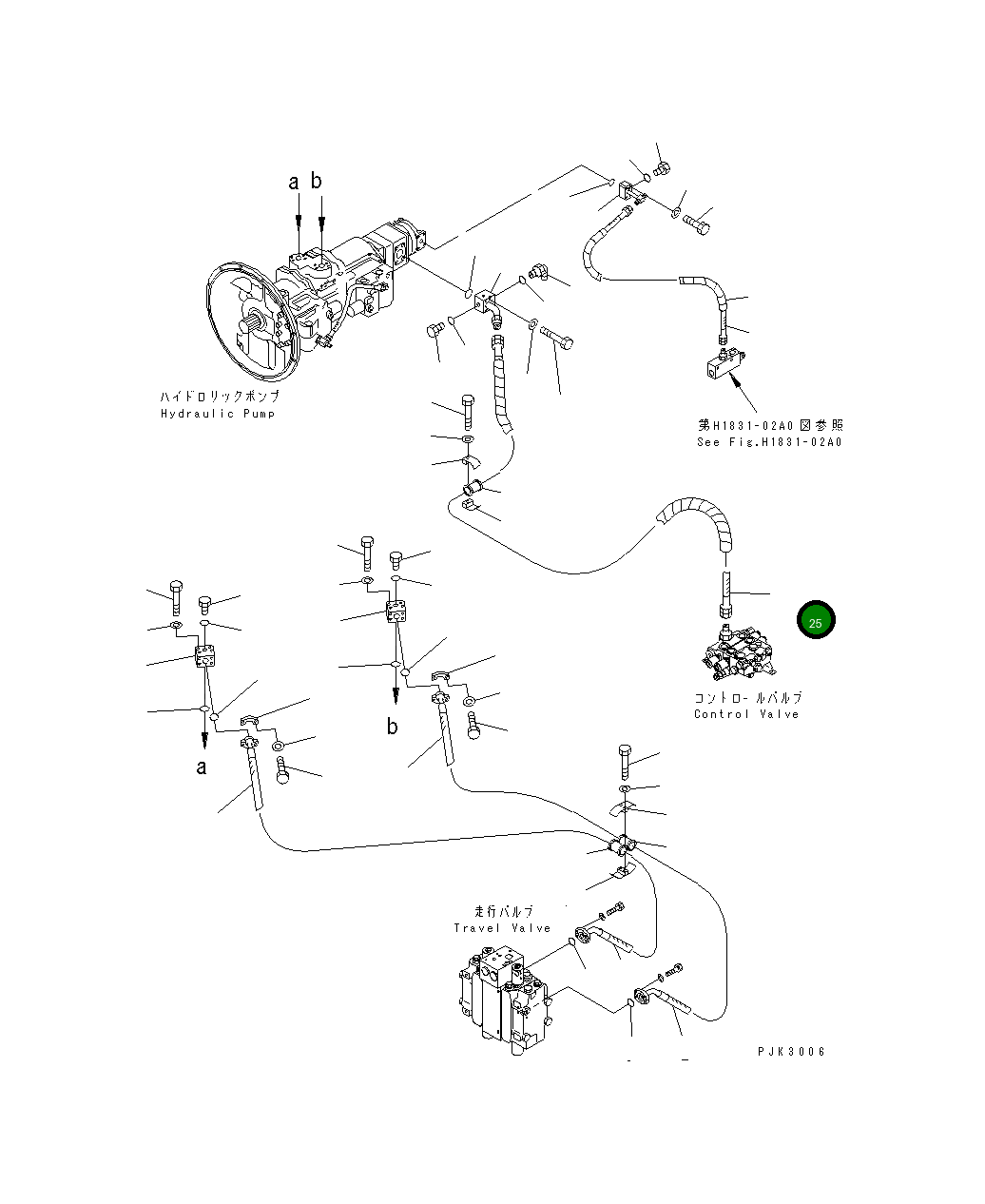 Шланг 14S-62-12720 Komatsu
